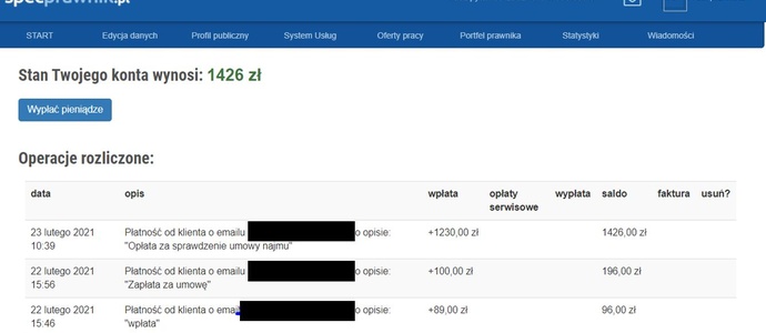 Proste rozwiązanie płatnicze dostosowane do potrzeb prawników. Pobierz opłatę za usługę od klienta online Proste rozwiązanie płatnicze dostosowane do potrzeb prawników. Pobierz opłatę za usługę od klienta online