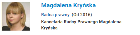 Specprawnik.pl Kancelaria Radcy Prawnego Magdalena Kryńska
