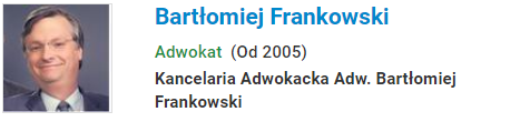 Kancelaria Adwokacka Adw. Bartłomiej Frankowski