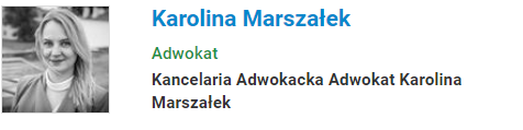 Kancelaria Adwokacka Adwokat Karolina Marszałek